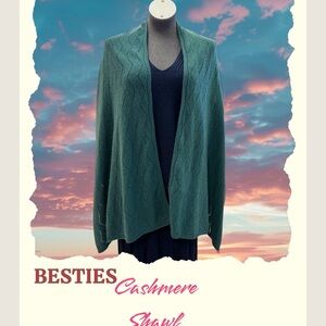 Green Cashmere Shawl